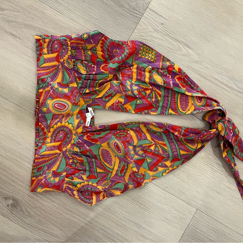 ba&sh Multicolor Patterned Scarf